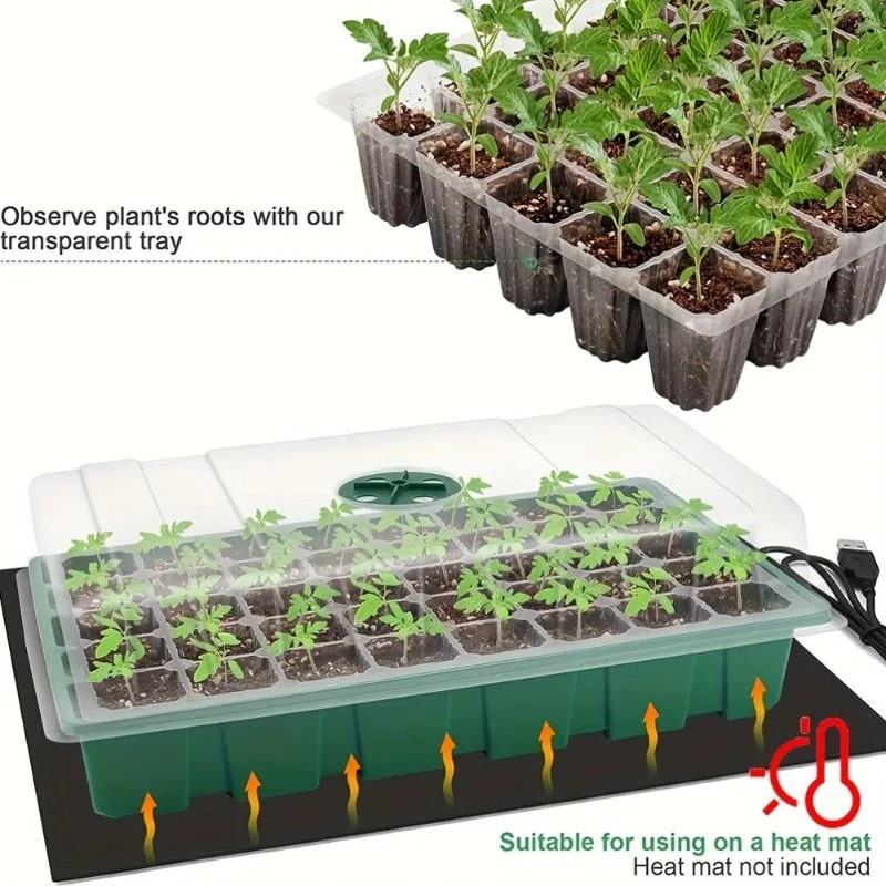 1/3/6 Stück Anzuchtschalen-Set – Humidity Dome Kit Bewertung und Preis