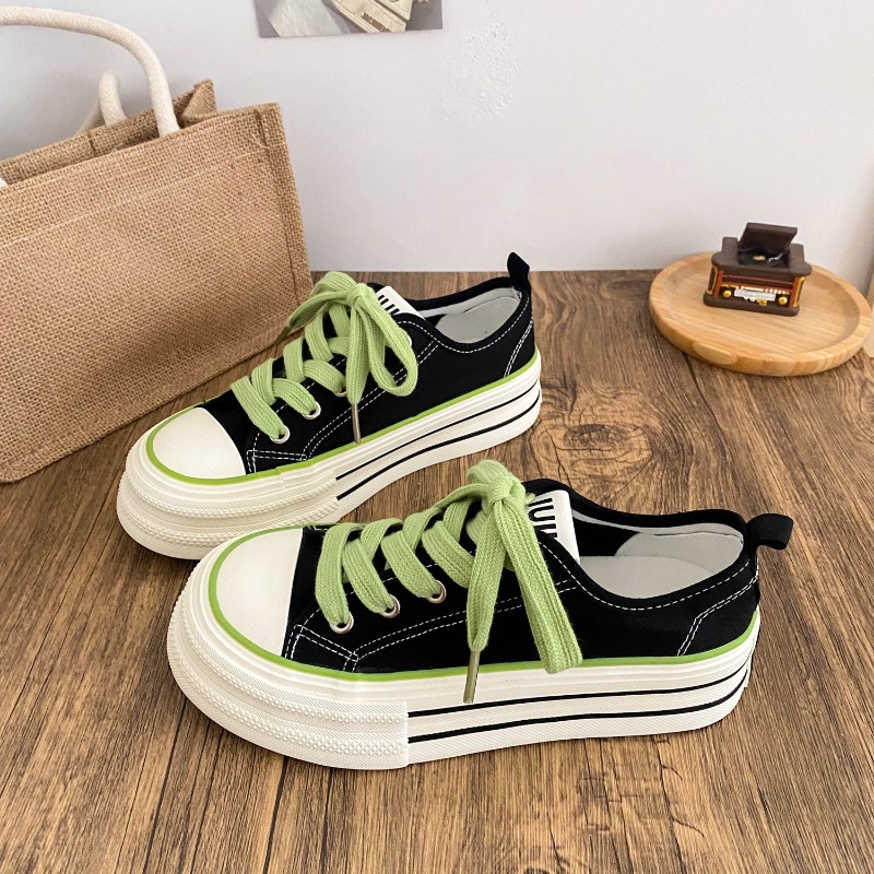 Damen-Canvas-Schuhe mit dicker – Cutting Board Foam Bewertung und Preis